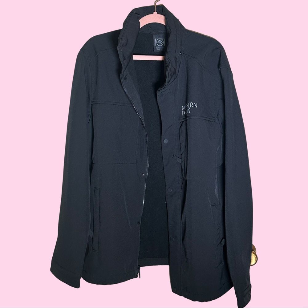 Stormtech women's spring jacket "northern exhibits" size large tuck away hood